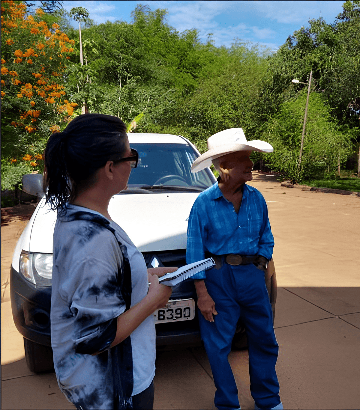 Foto do Sr. Luiz 'Catuaba'